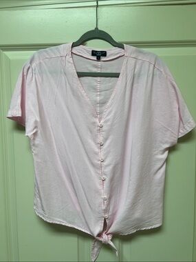 Velvet Heart Pale Pink Crewneck Top